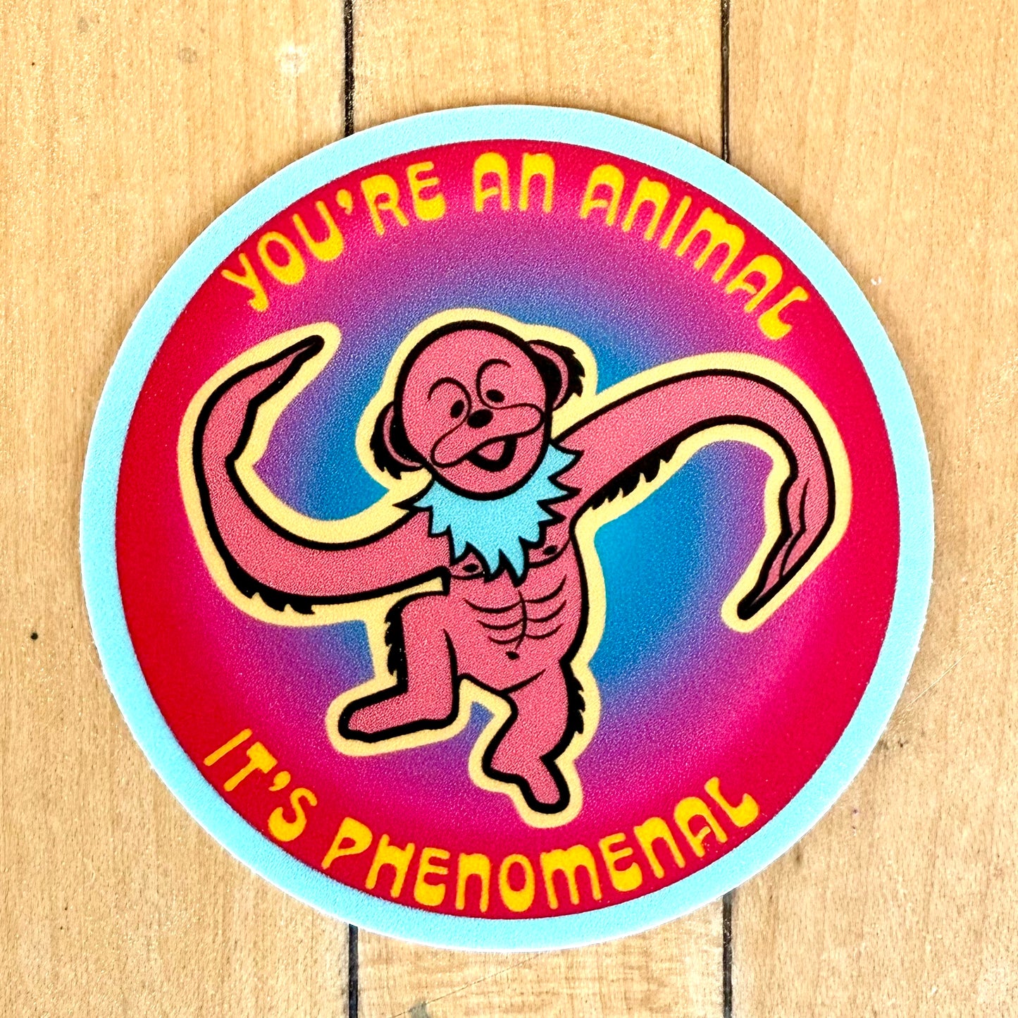 ANIMAL (pink & yellow)