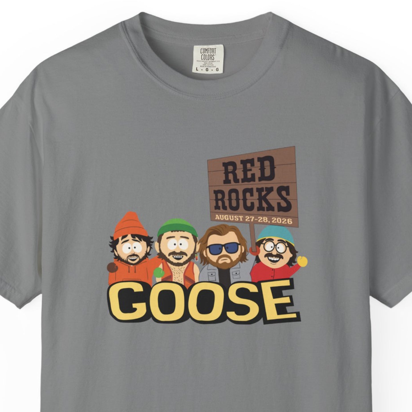 Red Rocks unisex T-Shirt - GRAY