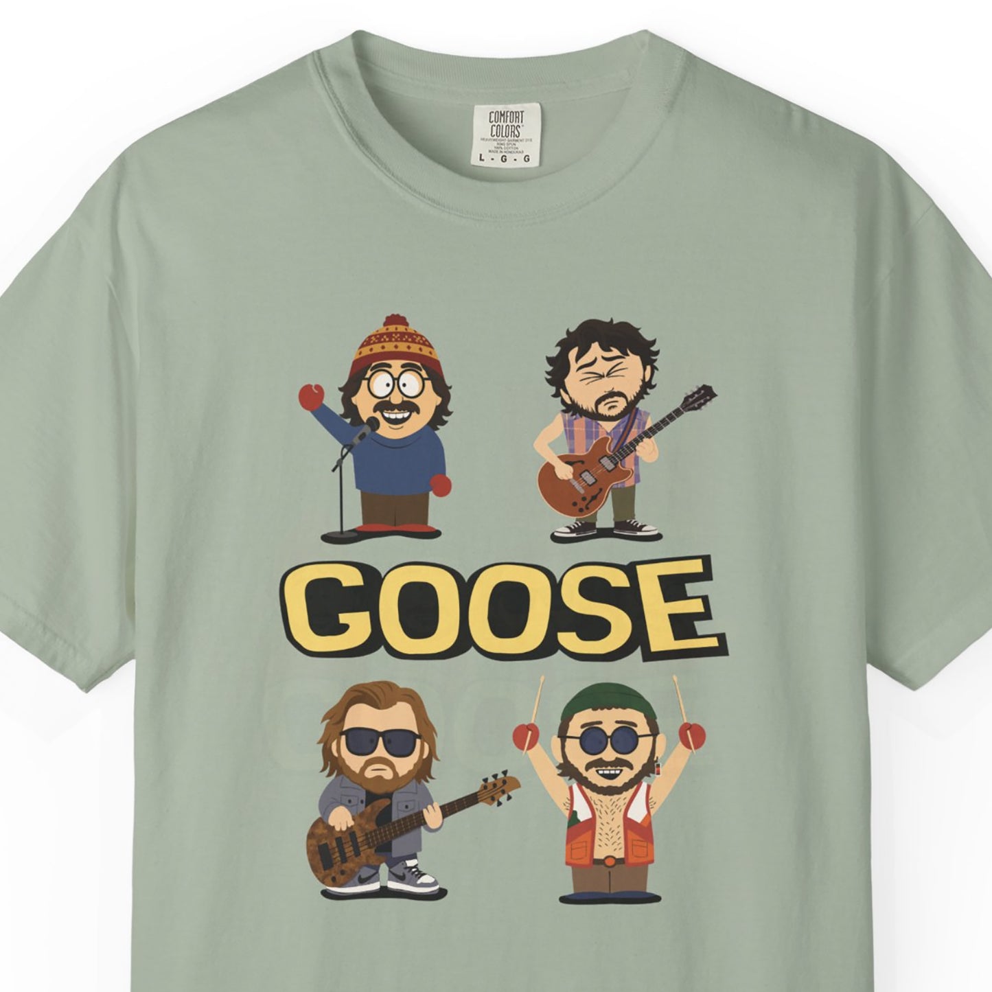 Goose the Band T-Shirt — 5 COLORS AVAILABLE