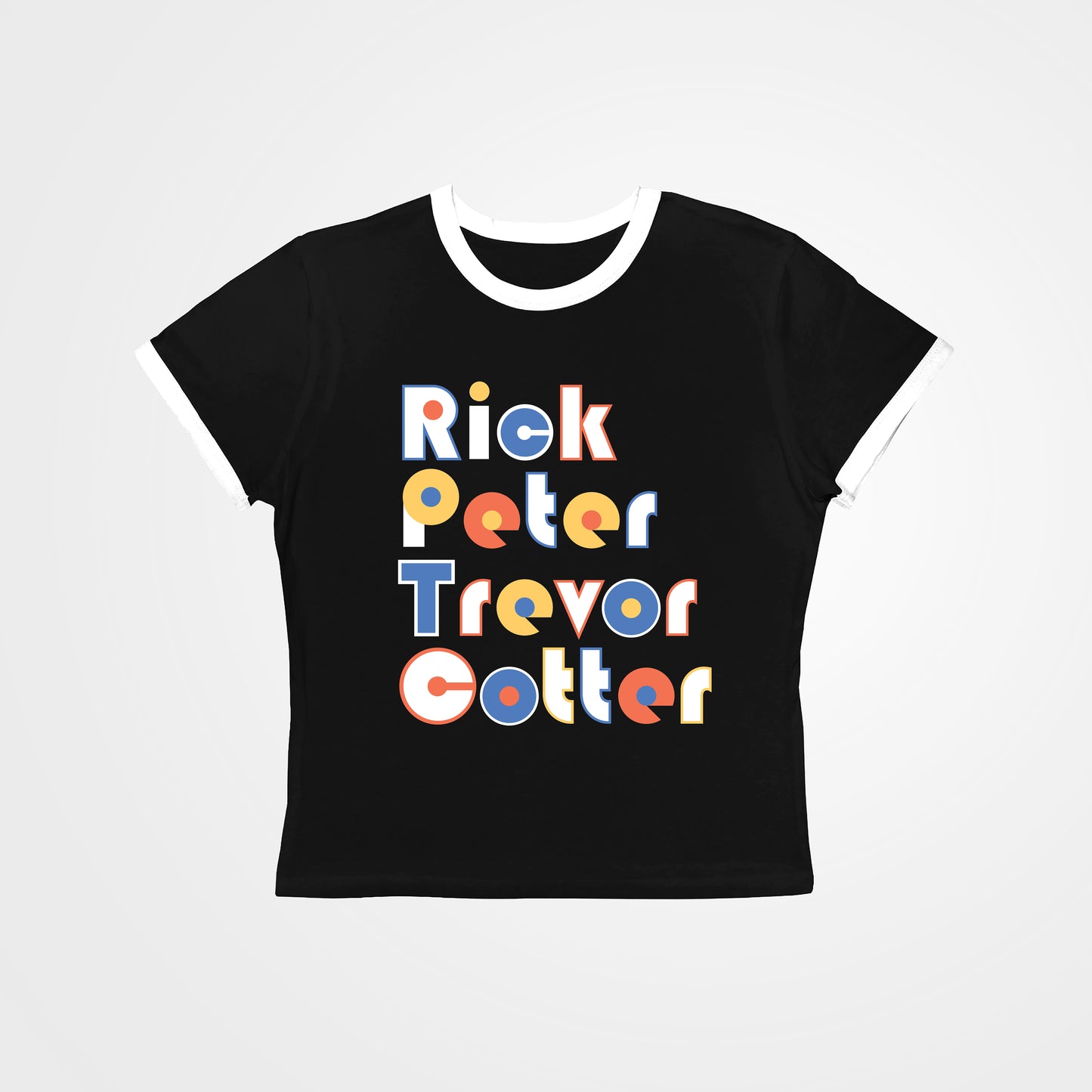 The Boys - Women's Ringer Tee Black