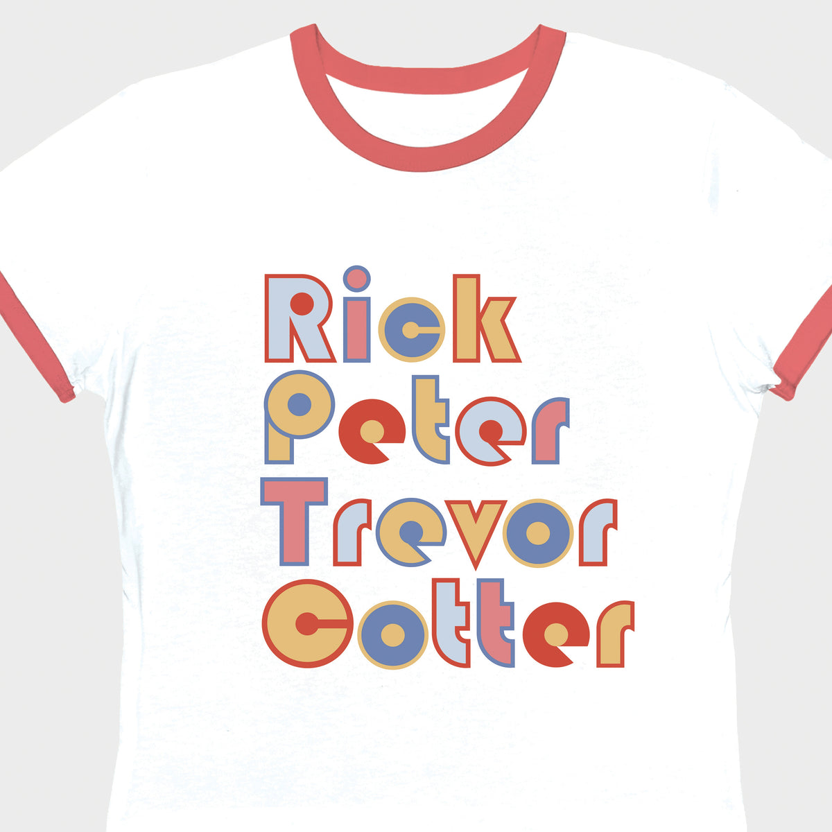 The Boys Women's Ringer Tee - White