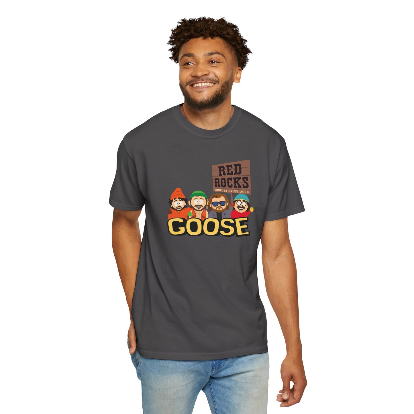 Red Rocks unisex T-Shirt - CHARCOAL