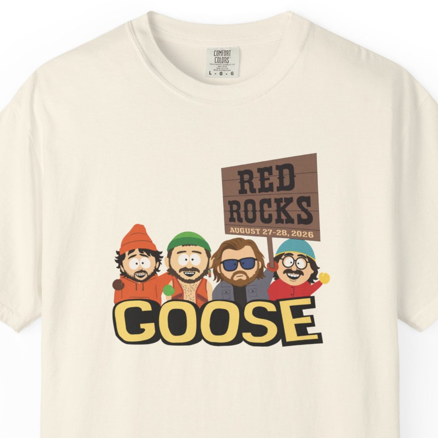 Red Rocks unisex T-Shirt - IVORY