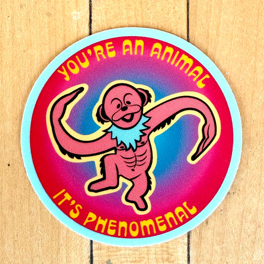 ANIMAL (pink & yellow)