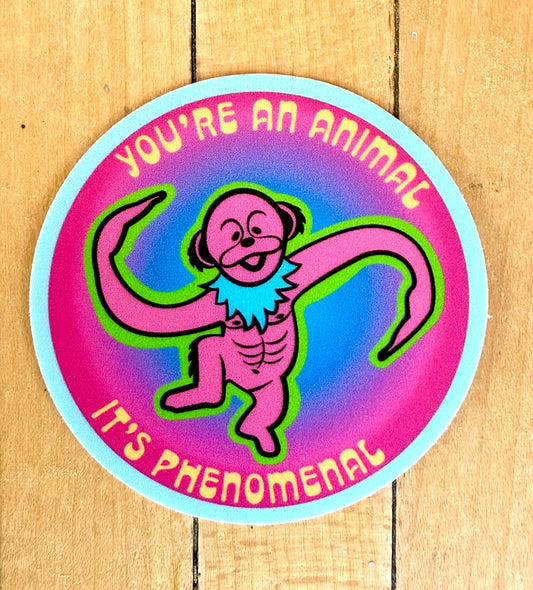 ANIMAL (pink & green)