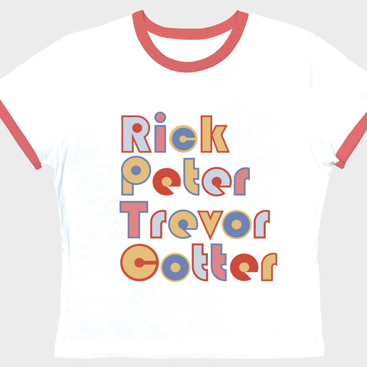 The Boys - Women's Ringer Tee White